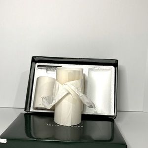 Jeffrey Banks pillar “candles” battery operated, remote control color changing